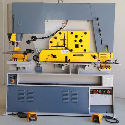Hydraulische Ijzerbewerker q35y-20 Gecombineerde Ponsen en het Scheren Machinemetaal