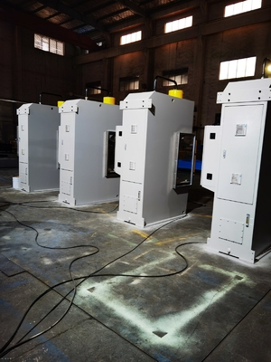 Houten behuizing/palletpakket Hydraulische drukmachine met maximale werkingssnelheid 20 m/min