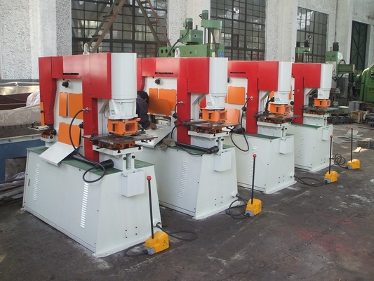 Het ijzer werkt Hydraulische Pers Hydraulische Stempel en Ijzerbewerker q35y-20 van de Scheerbeurtmachine