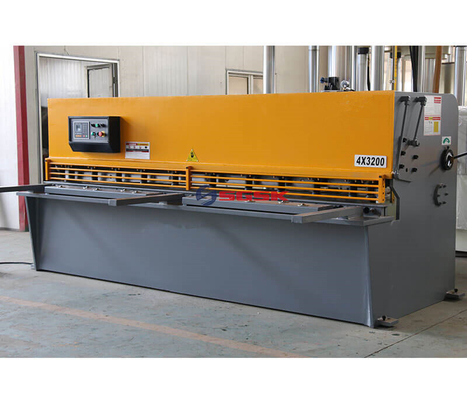 De hydraulische Scherende Machine Qc12y 6x2500 QC12Y-6x3200 QC12Y-6x2000 van de Schommelingsstraal